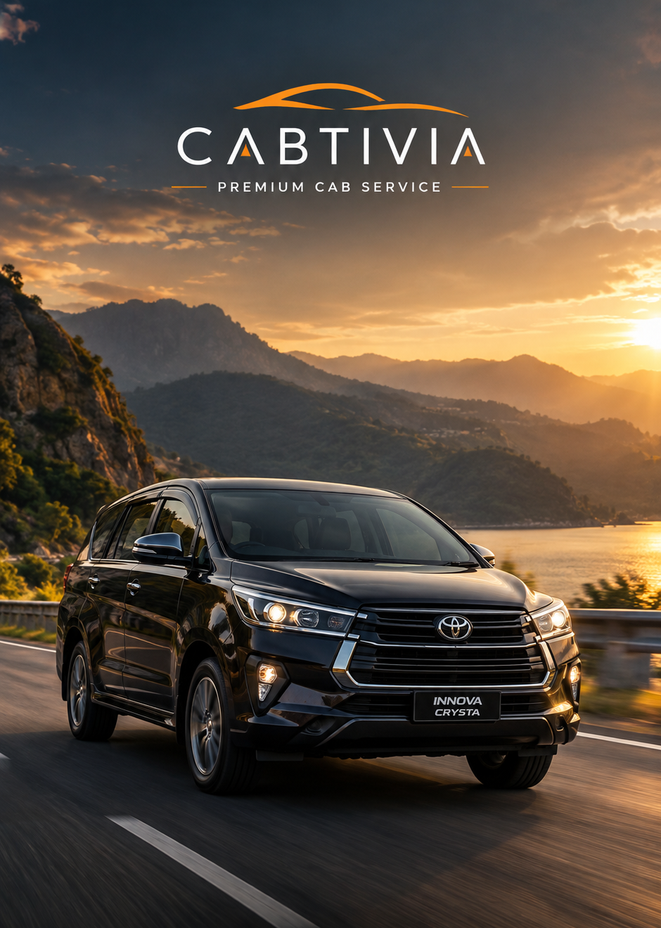 Cabtivia premium cab service for comfortable city, airport and outstation travel